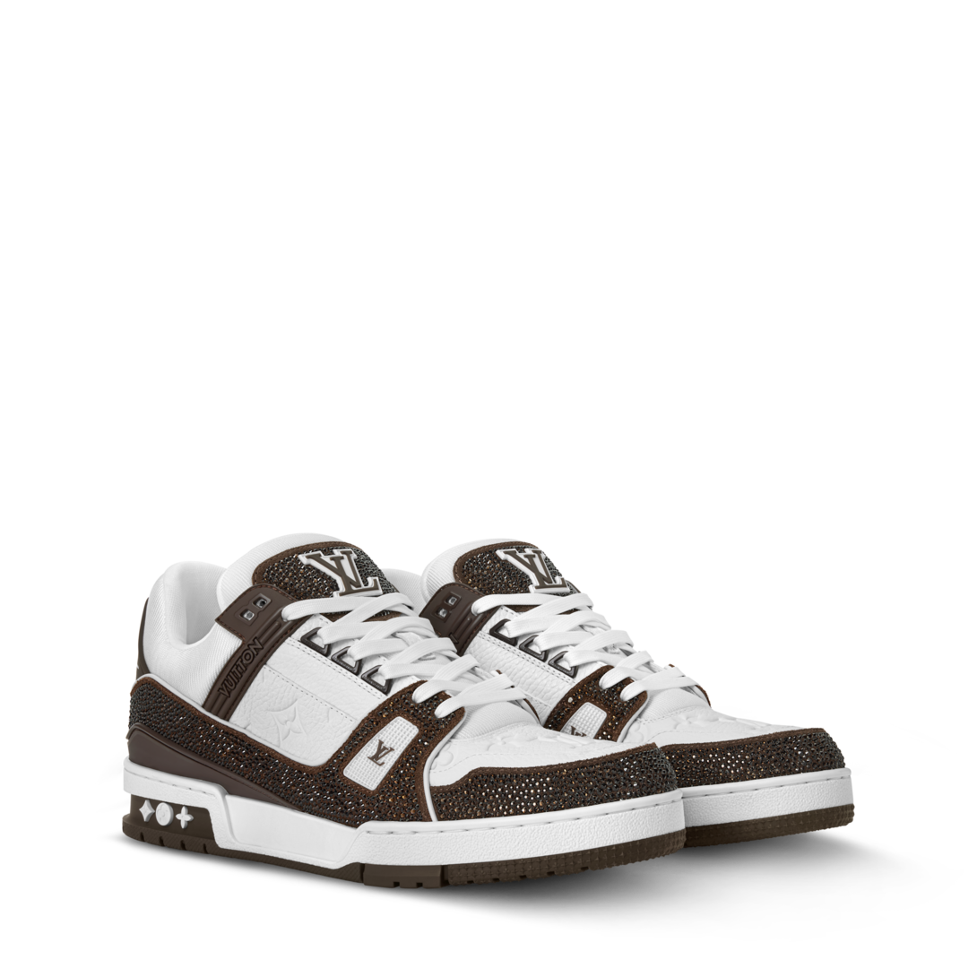 LV Trainer Sneaker - Luxury Shoes - 1AJAUE Brown | LOUIS VUITTON
